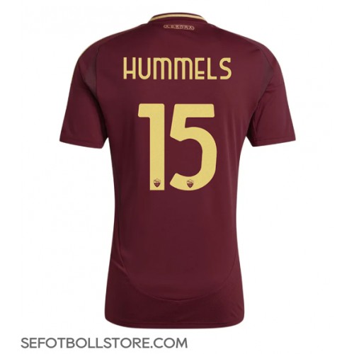 AS Roma Mats Hummels #15 Replika Hemmatröja 2024-25 Kortärmad